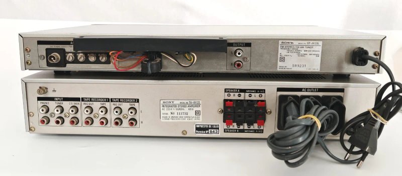Amplificador Sony TA-AX22 Plata/Negro