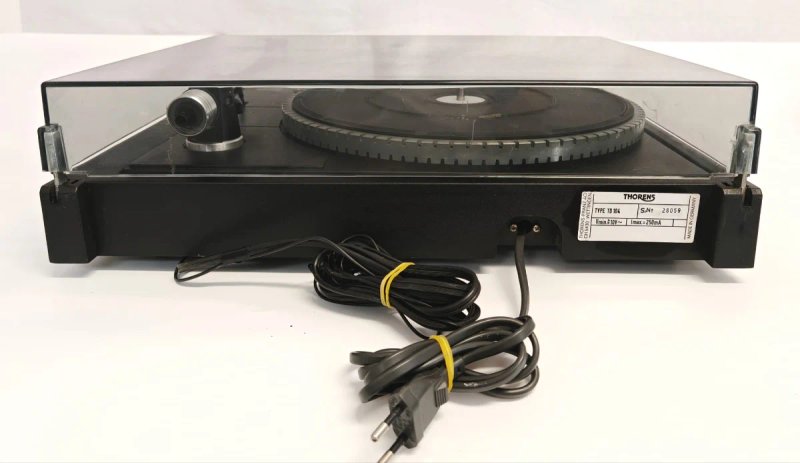 Tocadiscos Thorens TD-104 Negro/Plata