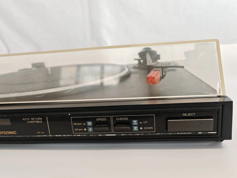 Tocadiscos Playsonic PP-61 Negro
